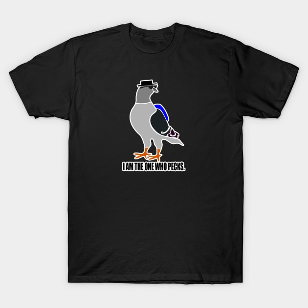 Meth Pigeon T-Shirt by VOLPEdesign